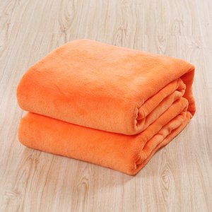 Svetanya Flannel solid color Blanket sofa